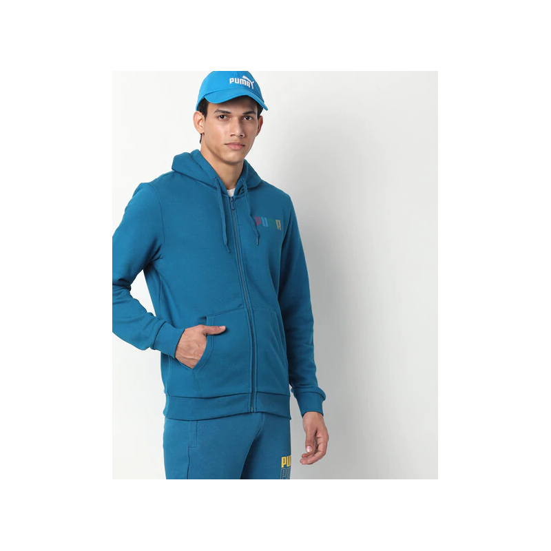 Zip-Front Hooded Jacket