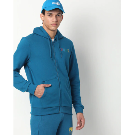 Zip-Front Hooded Jacket