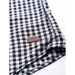 Men Black & White Checked Pure Cotton Casual Sustainable Shirt