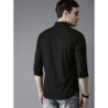 Men Black Slim Fit Casual Shirt
