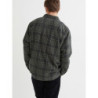 Men Green Relaxed Fit Checked Shirt