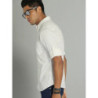 Men White Pure Cotton Sustainable Casual Shirt