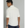 Men White Pure Cotton Sustainable Casual Shirt