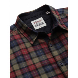 Men Multicoloured Regular Fit Checked Sustainable Casual Shirt