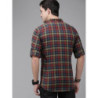 Men Multicoloured Regular Fit Checked Sustainable Casual Shirt
