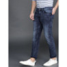 Men Blue Slim Fit Mid-Rise Clean Look Stretchable Jeans