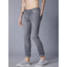 Men Grey Slim Fit Mid-Rise Clean Look Stretchable Jeans