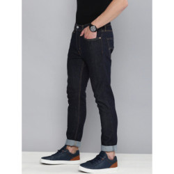 Men Navy Blue 512 Slim Tapered Fit Stretchable Jeans
