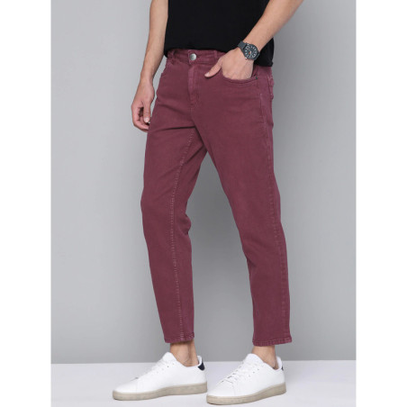 Men Black 512 Slim Tapered Fit Stretchable Jeans