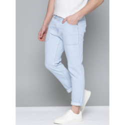 Men Blue Tapered Fit Stretchable Jeans