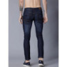 Men Blue Slim Fit Mid-Rise Clean Look Stretchable Jeans
