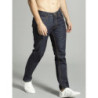 Time Travlr Men Navy Blue Slim Fit Mid-Rise Clean Look Jeans