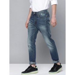 Men Blue 512 Slim Tapered Fit Light Fade Stretchable Jeans