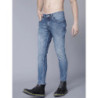 Men Blue Tapered Fit Mid-Rise Clean Look Stretchable Jeans