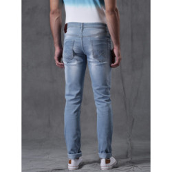 Men Blue Slim Fit Mid-Rise Jeans