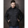 Black Hooded Puffer Jacket