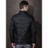 Black Hooded Puffer Jacket